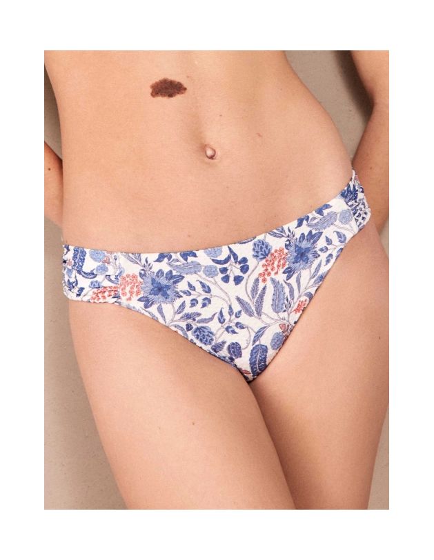 Braga bikini clásica New Marine estampado...