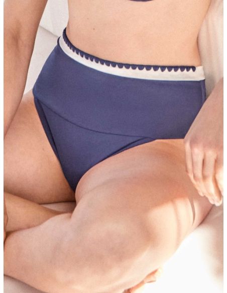 Braga bikini clásica multiposición New Marine azul marino