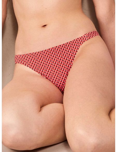 Braga bikini brasileña Deep Sea estampado marino