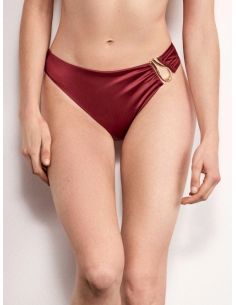 Braga bikini clásica Palo Santo granate negro