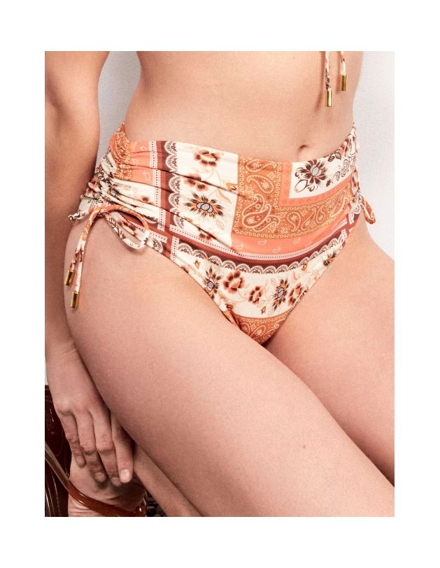 Braga bikini clásica alta Whitelotus estampado...