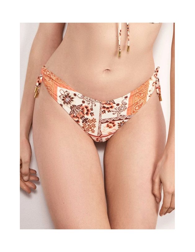 Braga bikini brasileña v Whitelotus estampado...