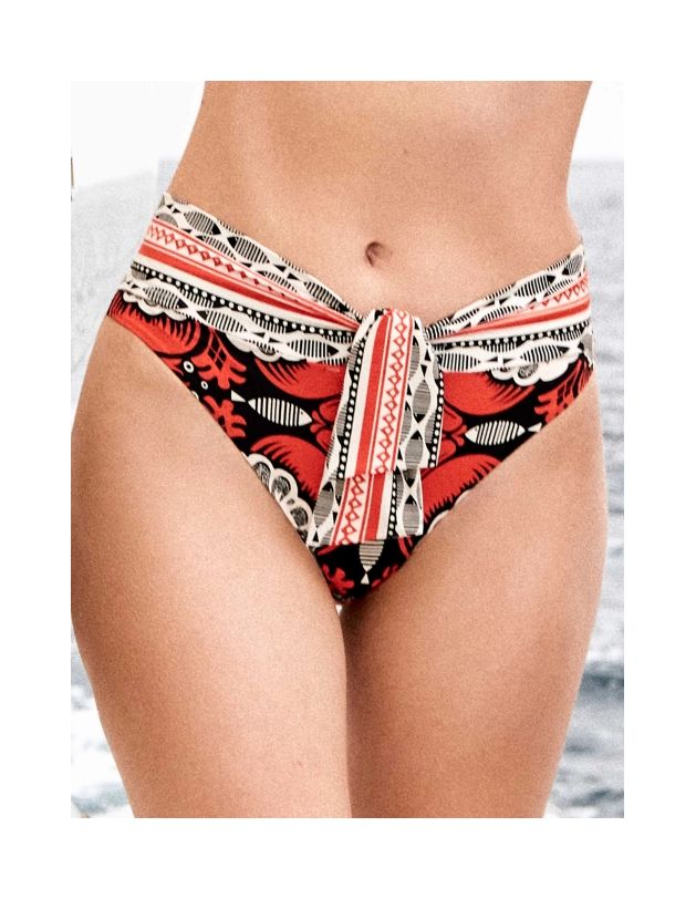 Braga bikini clásica alta Neroli estampado...