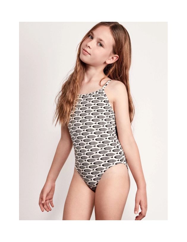 Bañador tirantes niña Neroli estampado
