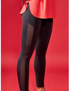 Legging largo deportivo con cintura moldeadora, de...