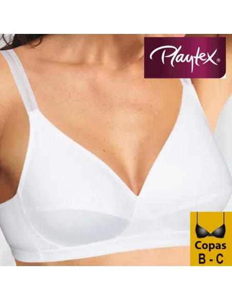 Sujetador SIN ARO + Cruzado mágico de Playtex