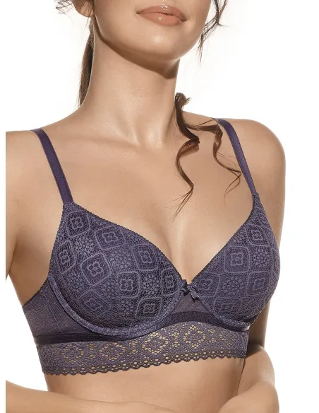 Sujetador Lydia Coleccion LA FEMME con aro de Selene