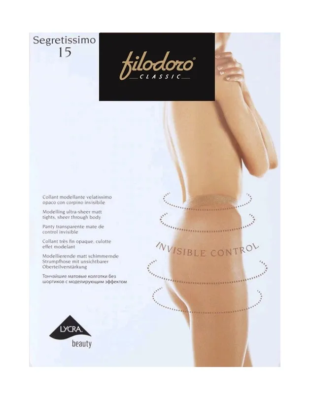 Panty Pack 2 transparente de 15 deniers de...