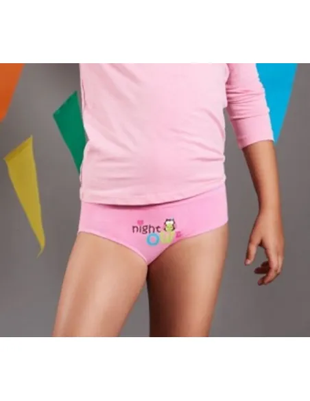 Pack 4 bragas Algodon rayas sin costuras algodon