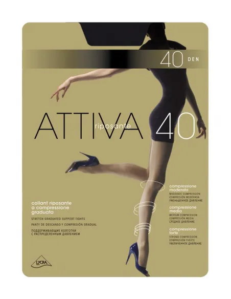 Pack ahorro 6 Pantys Omsa 40 DN modelo activa **