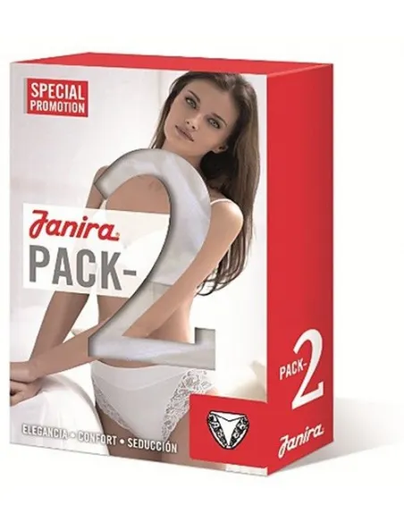 Pack x 2 Oferta Braga janira encaje bikini modelo Neri