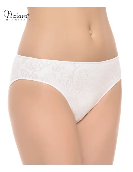 Braga Bikini Jacard Flor de Naiara