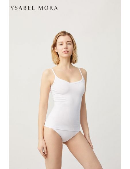 Pack 3 Camisetas Tirante Fino Algodón de Ysabel Mora