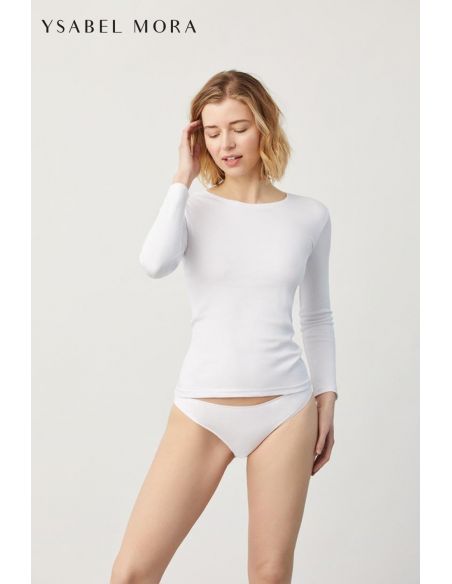 Pack 3 Camisetas Manga Larga 100% Algodón de Ysabel Mora