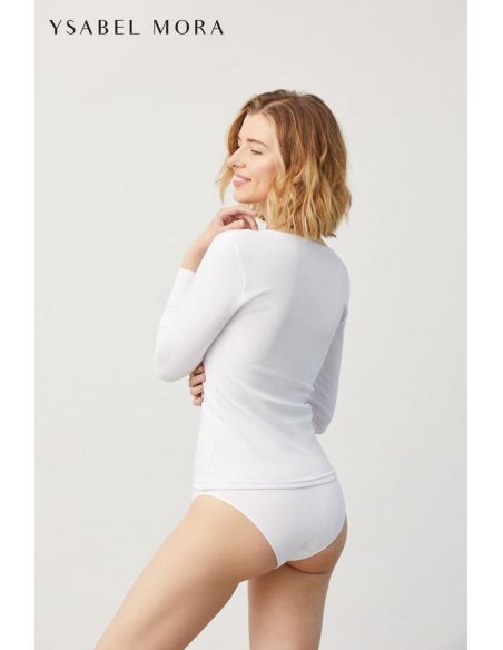 Pack 3 Camisetas Manga Larga 100% Algodón de Ysabel Mora