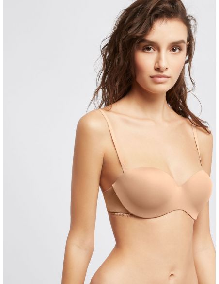 Conjunto Sujetador desmontable con copas de microfibra de Gisela.