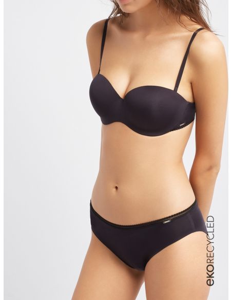 Conjunto Sujetador desmontable con copas de microfibra de Gisela.