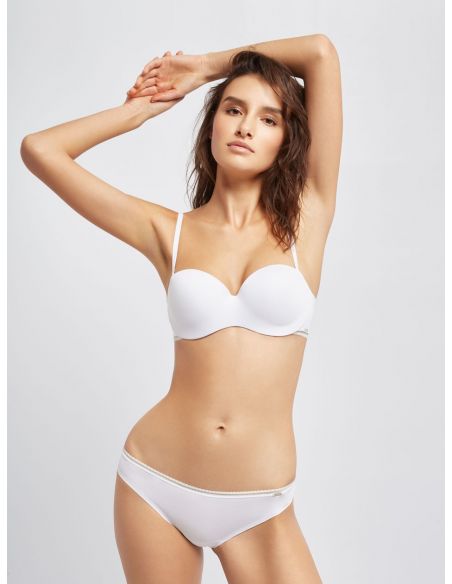 Conjunto Sujetador desmontable con copas de microfibra de Gisela.