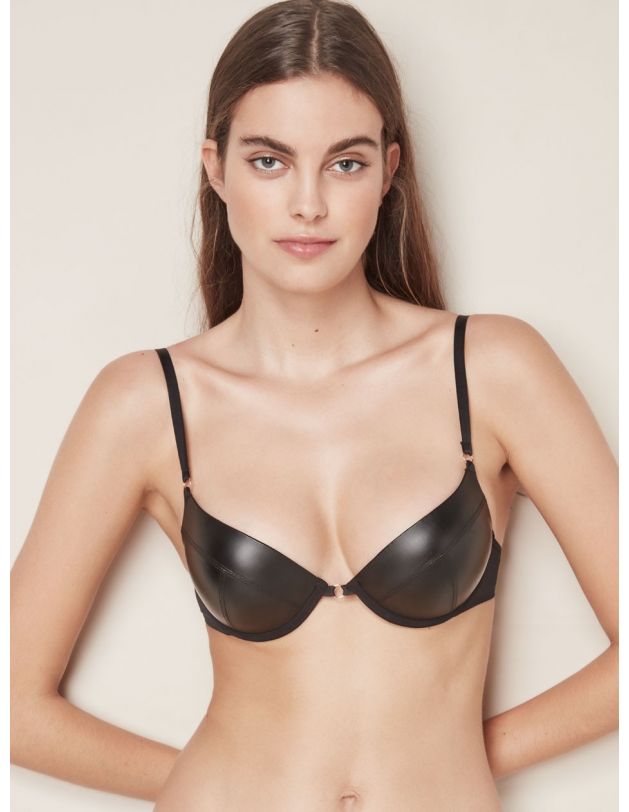 Conjunto efecto piel Push up retro lenceria...