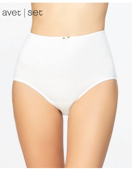 Pack 6 Bragas clásicas algodon avet 3167