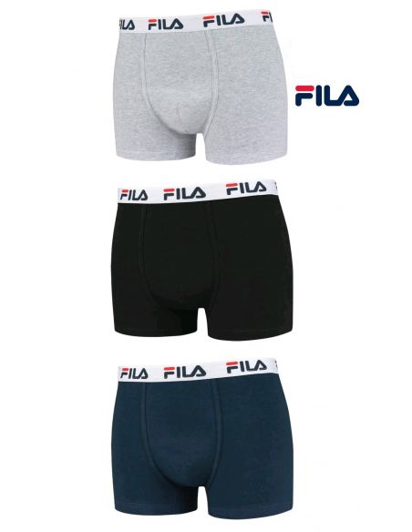 Pack 3 boxer Algodon FILA sport
