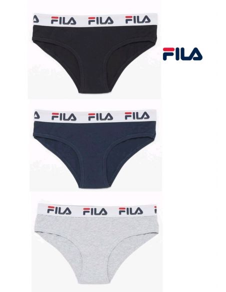 Pack 3 Braguitas Algodon FILA sport Team