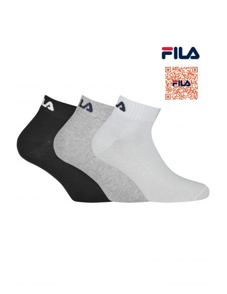 Pack 3 Calcetines training Algodon FILA Team sport