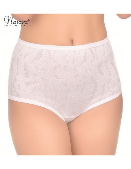 Pack 6 Bragas Transparencia 100% Algodón de Naiara ®