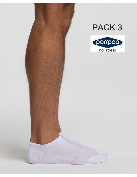 Pack 3 calcetines invisibles Premium pompea