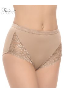 Pack 6 Bragas Naiara ® Top efecto control Con Encaje