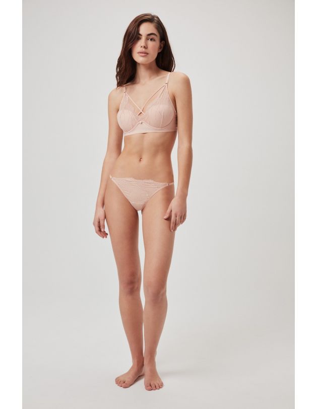 Conjunto Sujetador bralette copas B y C + Braga...