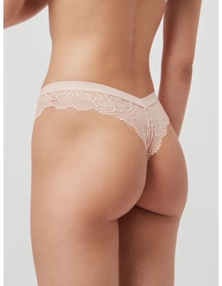 Conjunto Sujetador bralette copas B y C + Braga con encaje de Gisela ®