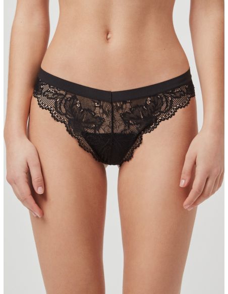 Conjunto Sujetador bralette copas B y C + Braga con encaje de Gisela ®