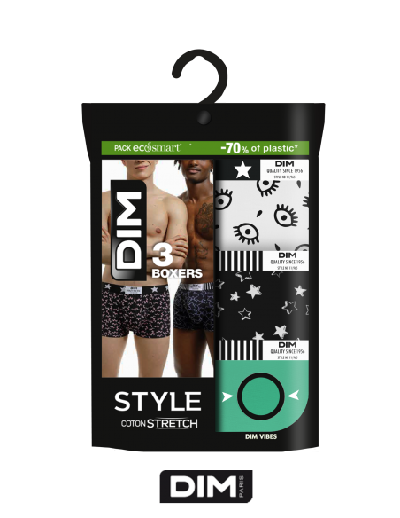 Multi Pack x 3 Dim Oferta estampado retro topos