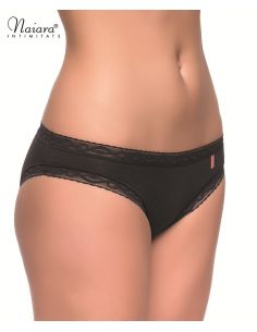 Pack 6 Bragas Bikini Tiro Bajo con Puntilla