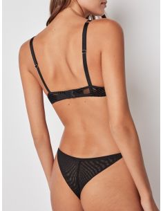 Conjunto Sujetador Push up aro flexible super escote y... 2