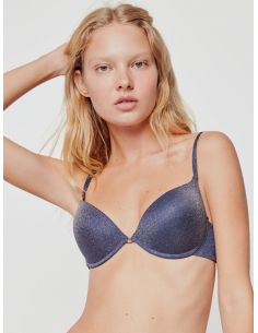 Conjunto Sujetador con aros efecto Push up + 1