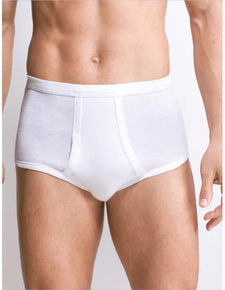 Pack 3 Slips caballero apertura hombre 100% algodon Prestige